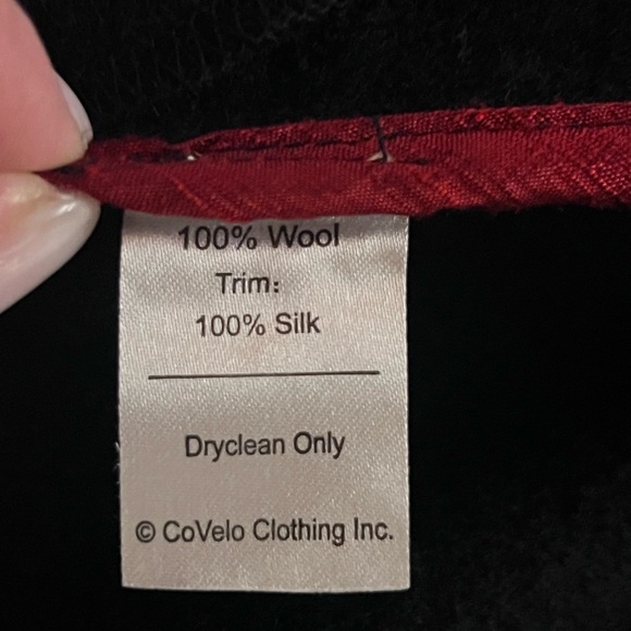 Covelo Poppy Wool Coat - Picture 4 of 7